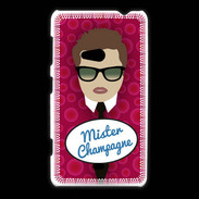 Coque Nokia Lumia 625 Mister Champagne Chatain