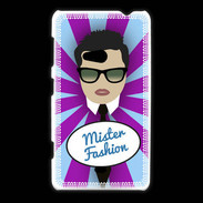 Coque Nokia Lumia 625 Mister Fashion Brun