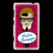 Coque Nokia Lumia 625 Mister Champagne Roux