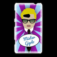 Coque Nokia Lumia 625 Mister Gigolo Blond