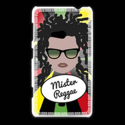 Coque Nokia Lumia 625 Mister Reggae Blanc