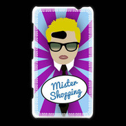 Coque Nokia Lumia 625 Mister Shopping Blond