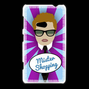 Coque Nokia Lumia 625 Mister Shopping Roux