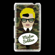 Coque Nokia Lumia 625 Mister Soldier Blond