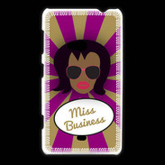 Coque Nokia Lumia 625 Miss business Black