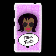 Coque Nokia Lumia 625 Miss Fiesta Black