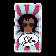 Coque Nokia Lumia 625 Miss Clubbing Black