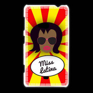 Coque Nokia Lumia 625 Miss Latina Black