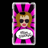 Coque Nokia Lumia 625 Miss Swag Rousse