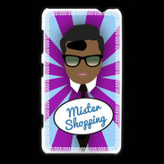 Coque Nokia Lumia 625 Mister Shopping Black