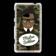 Coque Nokia Lumia 625 Mister Soldier Black