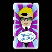 Coque Nokia Lumia 625 Mister Swag Blond