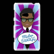 Coque Nokia Lumia 625 Mister Swag Black