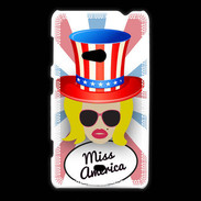 Coque Nokia Lumia 625 Miss USA Blonde