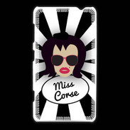 Coque Nokia Lumia 625 Miss Corse Brune
