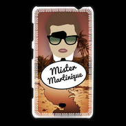 Coque Nokia Lumia 625 Mister Martinique Chatain