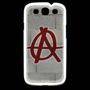 Coque Samsung Galaxy S3 Anarchie Mur ZG