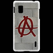 Coque LG Optimus G Anarchie Mur ZG