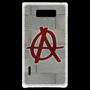 Coque LG Optimus L7 Anarchie Mur ZG