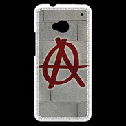 Coque HTC One Anarchie Mur ZG