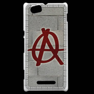 Coque Sony Xperia M Anarchie Mur ZG