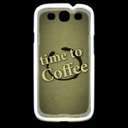 Coque Samsung Galaxy S3 Coffee Time ZG