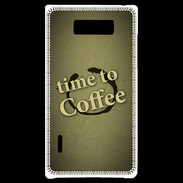 Coque LG Optimus L7 Coffee Time ZG