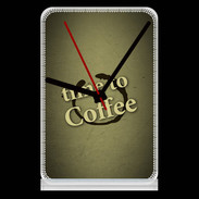 Pendule de bureau Coffee Time ZG