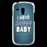 Coque Samsung Galaxy S3 Mini I have Swag bleu ZG