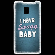 Coque LG P990 I have Swag bleu ZG