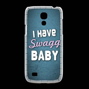 Coque Samsung Galaxy S4mini I have Swag bleu ZG