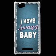 Coque Sony Xperia M I have Swag bleu ZG