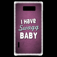 Coque LG Optimus L7 I have Swag Rose ZG