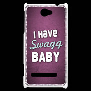 Coque HTC Windows Phone 8S I have Swag Rose ZG