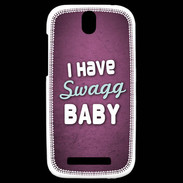 Coque HTC One SV I have Swag Rose ZG