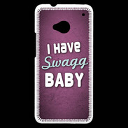 Coque HTC One I have Swag Rose ZG