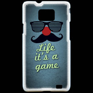 Coque Samsung Galaxy S2 Life It's a game ZG