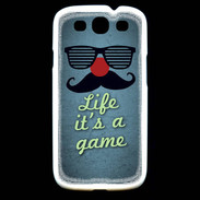 Coque Samsung Galaxy S3 Life It's a game ZG