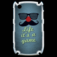 Coque Blackberry 8520 Life It's a game ZG