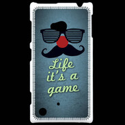 Coque Nokia Lumia 720 Life It's a game ZG