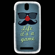 Coque HTC One SV Life It's a game ZG