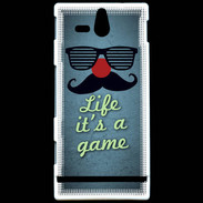 Coque Sony Xperia U Life It's a game ZG