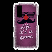 Coque Samsung Player One Life It's a game Rose ZG