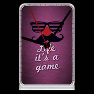 Pendule de bureau Life It's a game Rose ZG