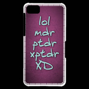 Coque Blackberry Z10 LOL MDR Rose ZG