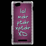 Coque Sony Xperia M LOL MDR Rose ZG