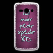 Coque Samsung Galaxy Ace3 LOL MDR Rose ZG