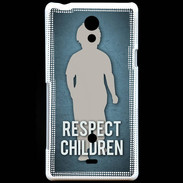 Coque Sony Xperia T Respect Children ZG