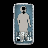 Coque Samsung Galaxy S4mini Respect Children ZG
