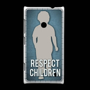 Coque Nokia Lumia 520 Respect Children ZG